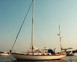 Willow at anchor (33 KB)